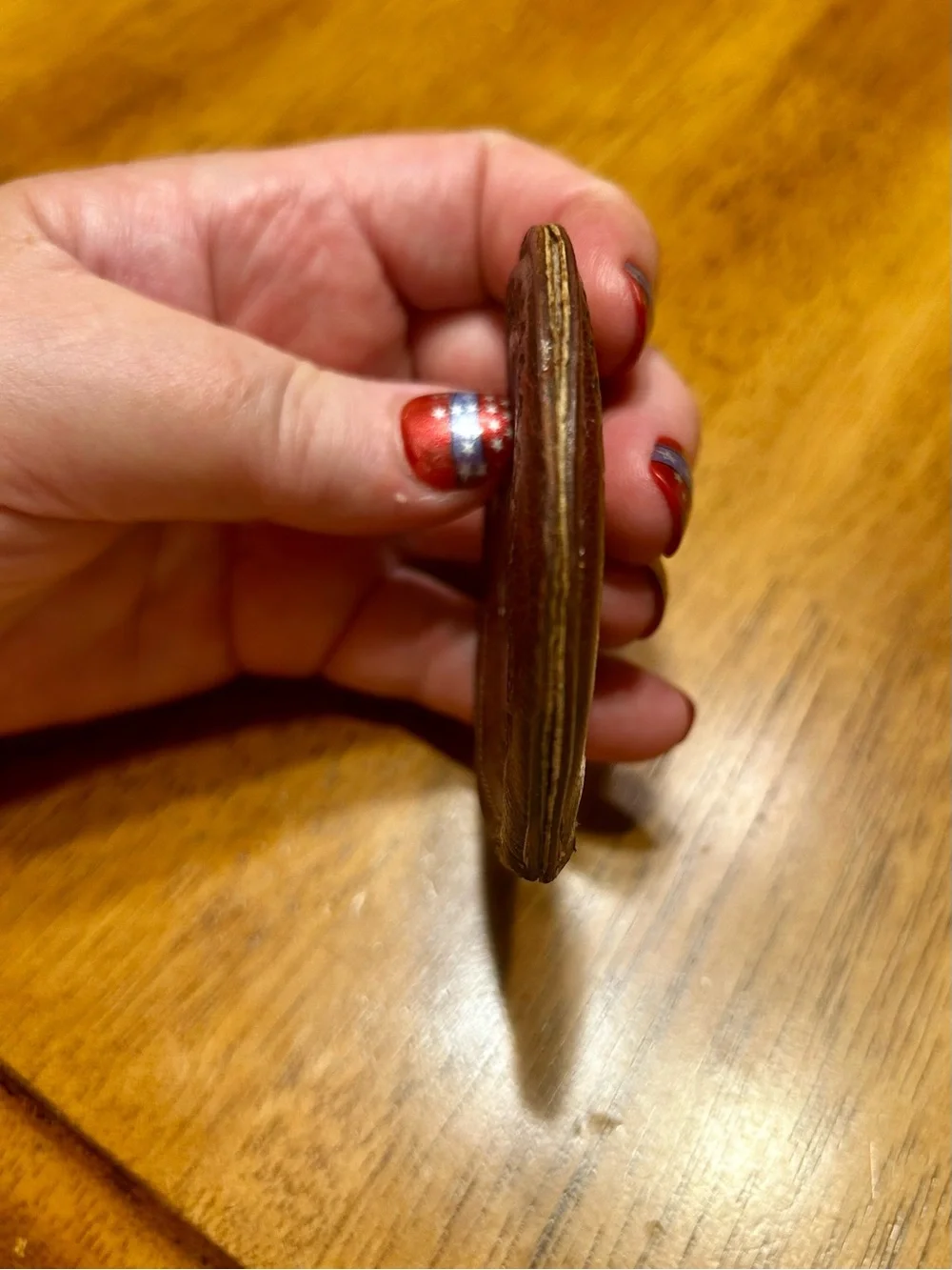 Vintage Handcrafted Brown Leather Coin Pouch with Embossed Horse Motif